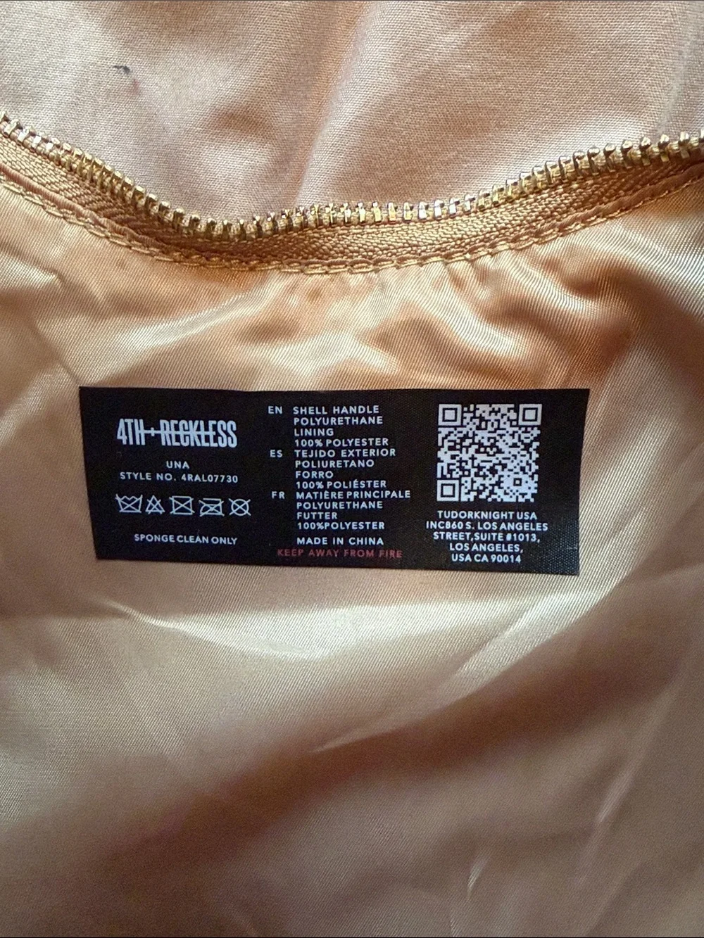 Everyday Suede Hobo Bag in Cognac